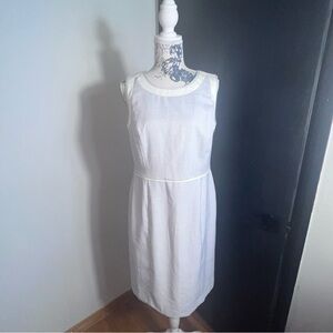 Talbots Light Blue and White Dress - NWT - Size 8